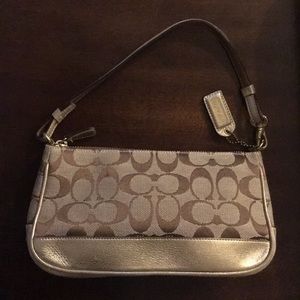 Authentic Classic Monogram Metallic Coach Purse